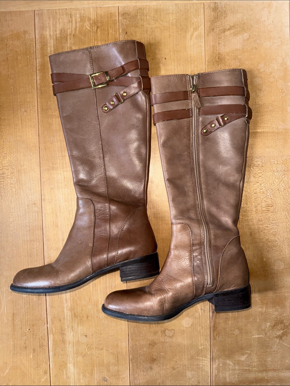Franco Sarto Leather Boots NWOT